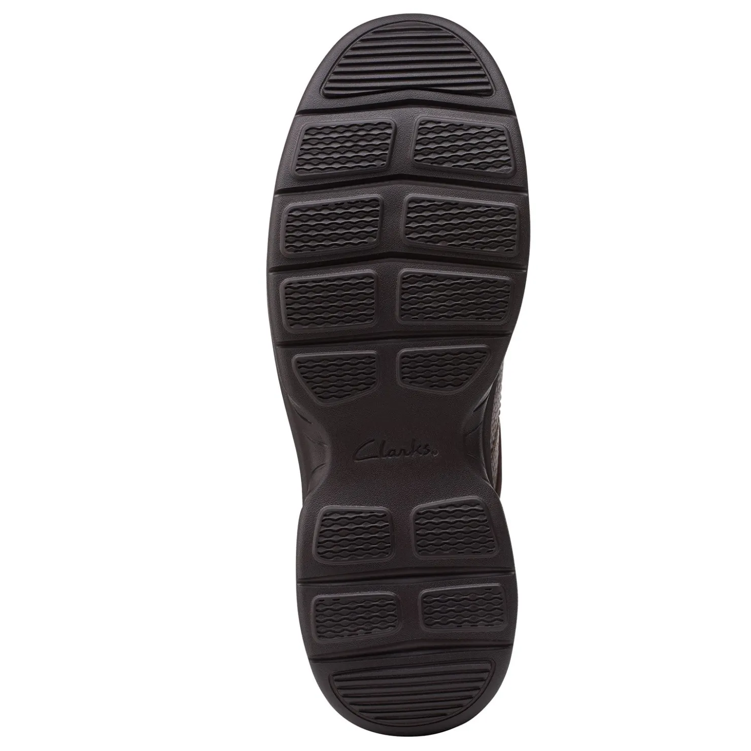 Dress*Clarks Men's , Bradley Walk Oxford Brown Tumbled