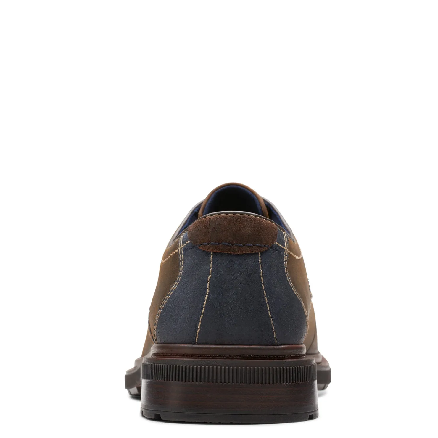 Dress*Clarks Men's , Burchill Derby Oxford Beeswax Leather