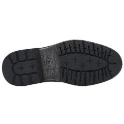 Dress*Clarks Men's , Burchill Penny Loafer Black Leather