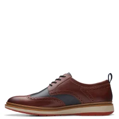 Dress*Clarks Men's , Chantry Wing Oxford British Tan Combi