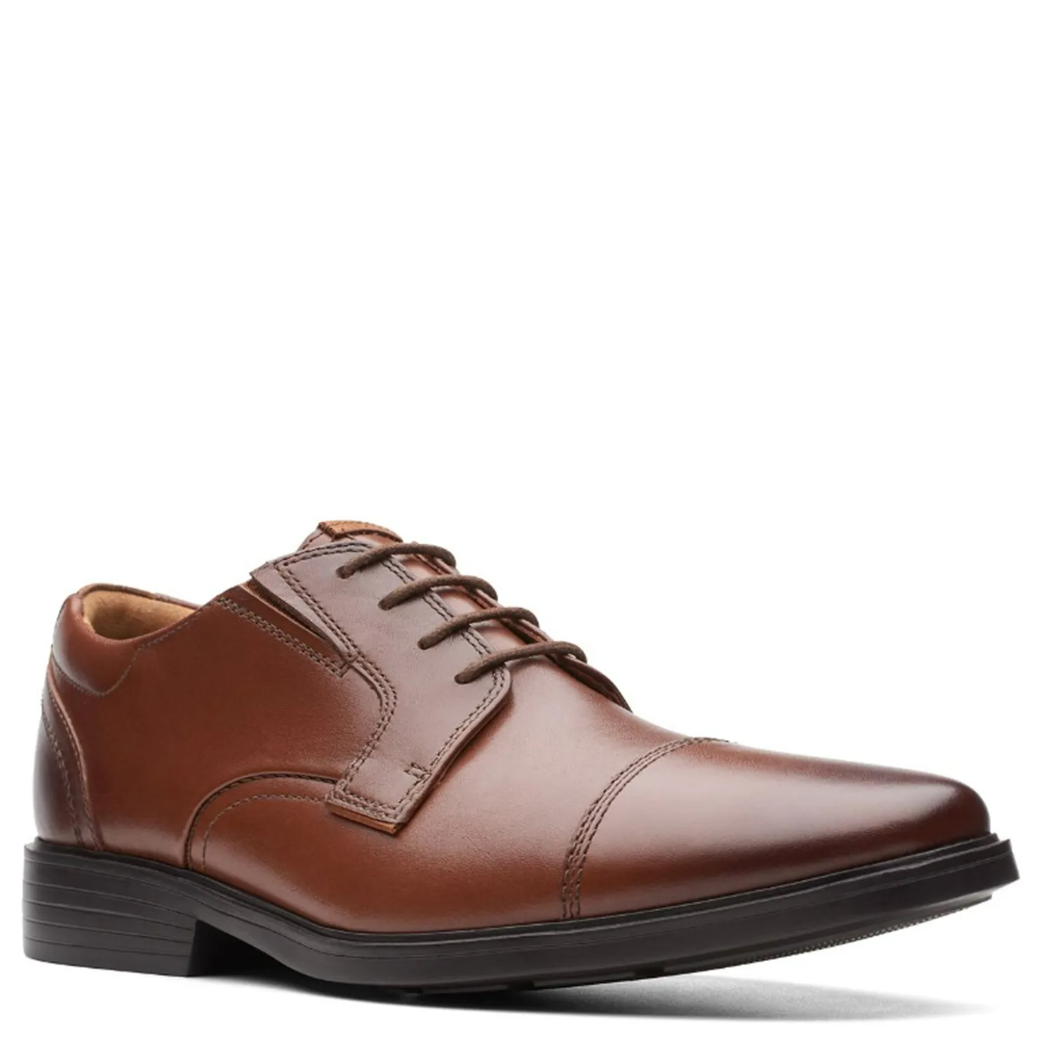 Oxfords*Clarks Men's , lite Cap Toe Oxford Tan