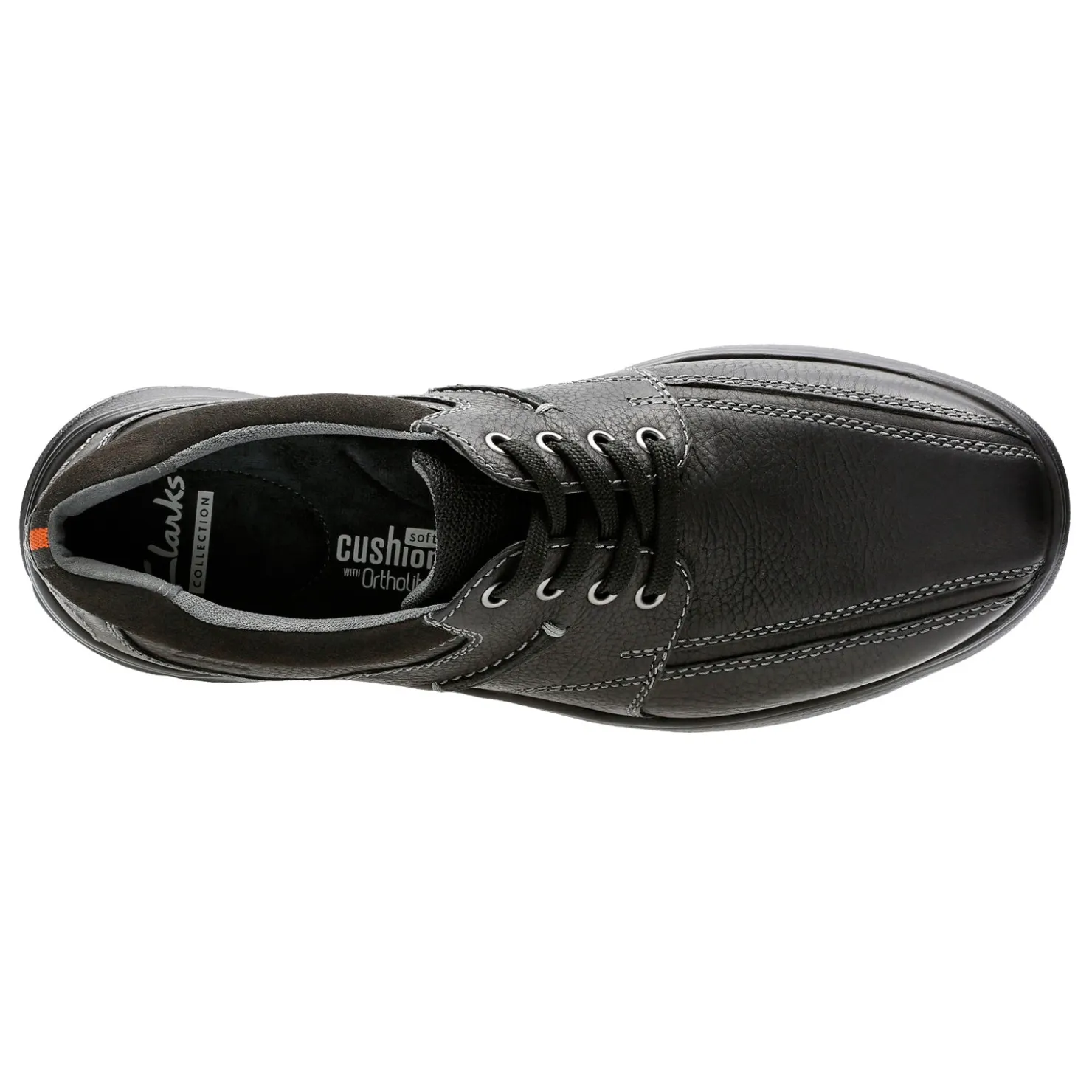 Oxfords*Clarks Men's , Cotrell Walk Oxford Black Leather