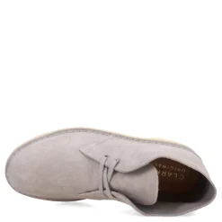 Boots*Clarks Men's , Desert Boot Greystone