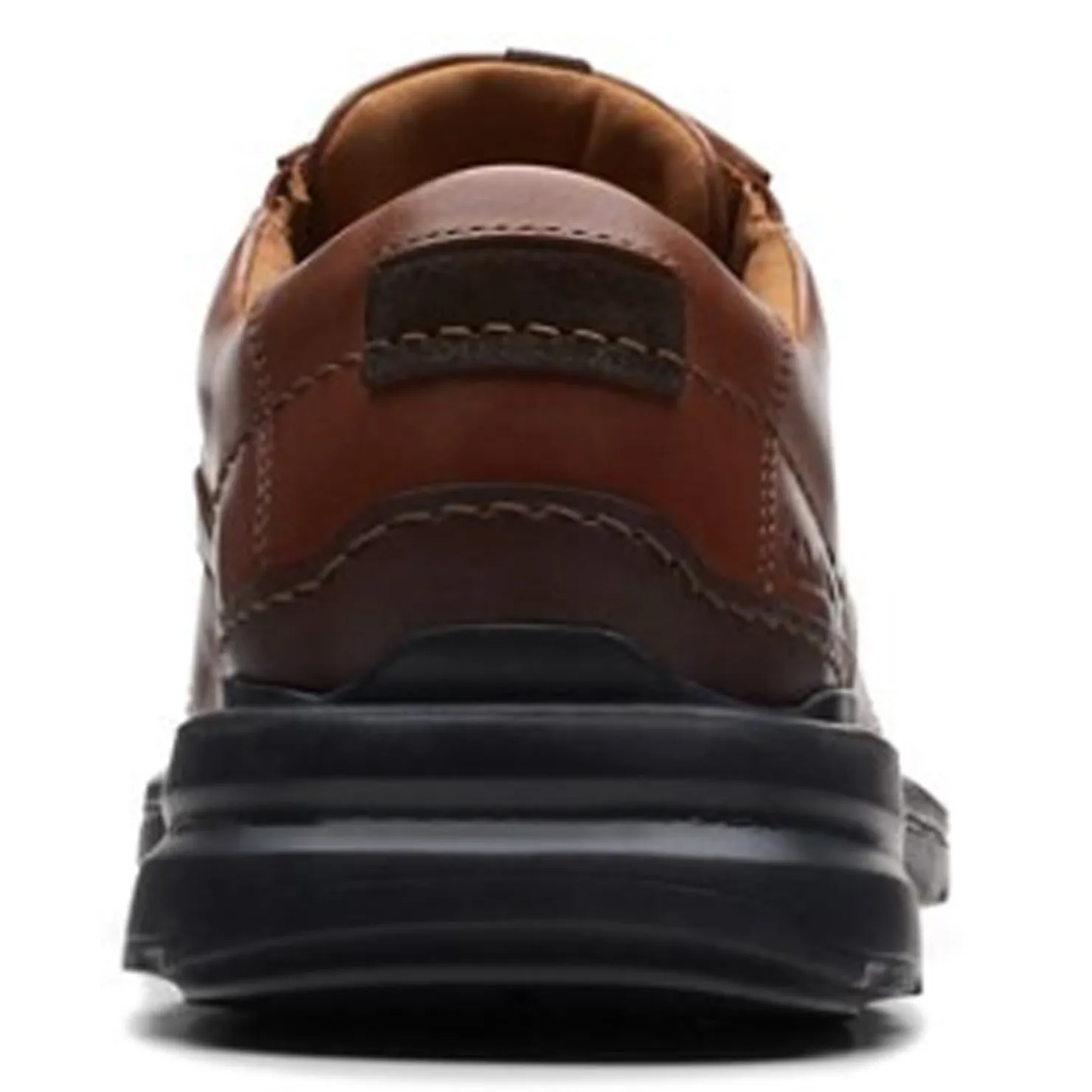 Dress*Clarks Men's , Gessler Lace Slip-On Dark Tan