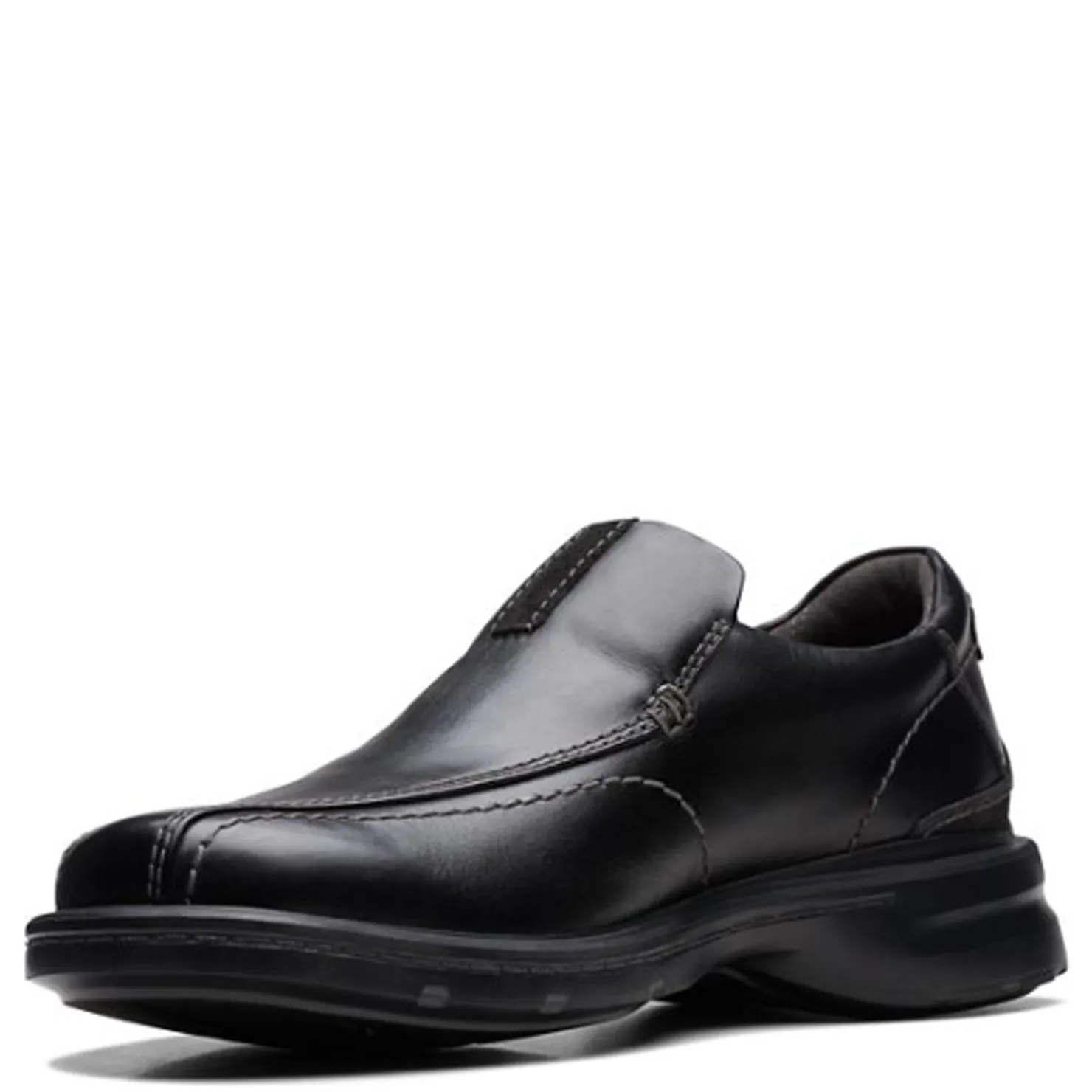 Dress*Clarks Men's , Gessler Step Slip-On Black