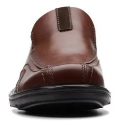Dress*Clarks Men's , Gessler Step Slip-On Dark Tan