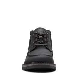 Boots*Clarks Men's , Maplewalk Moc Boot Black