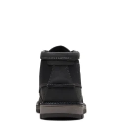 Boots*Clarks Men's , Maplewalk Moc Boot Black