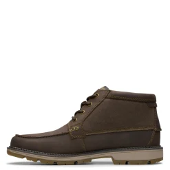 Boots*Clarks Men's , Maplewalk Moc Boot Brown