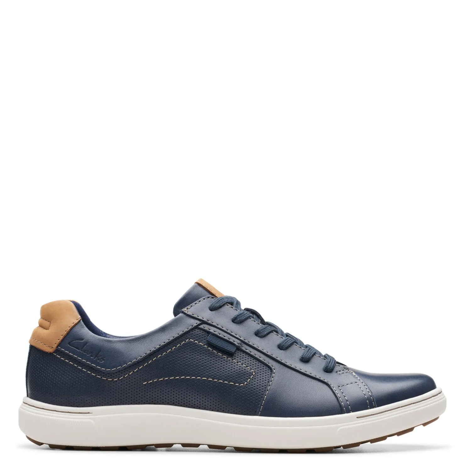 Sneakers & Athletics*Clarks Men's , Mapstone Lace Sneaker Navy Leather