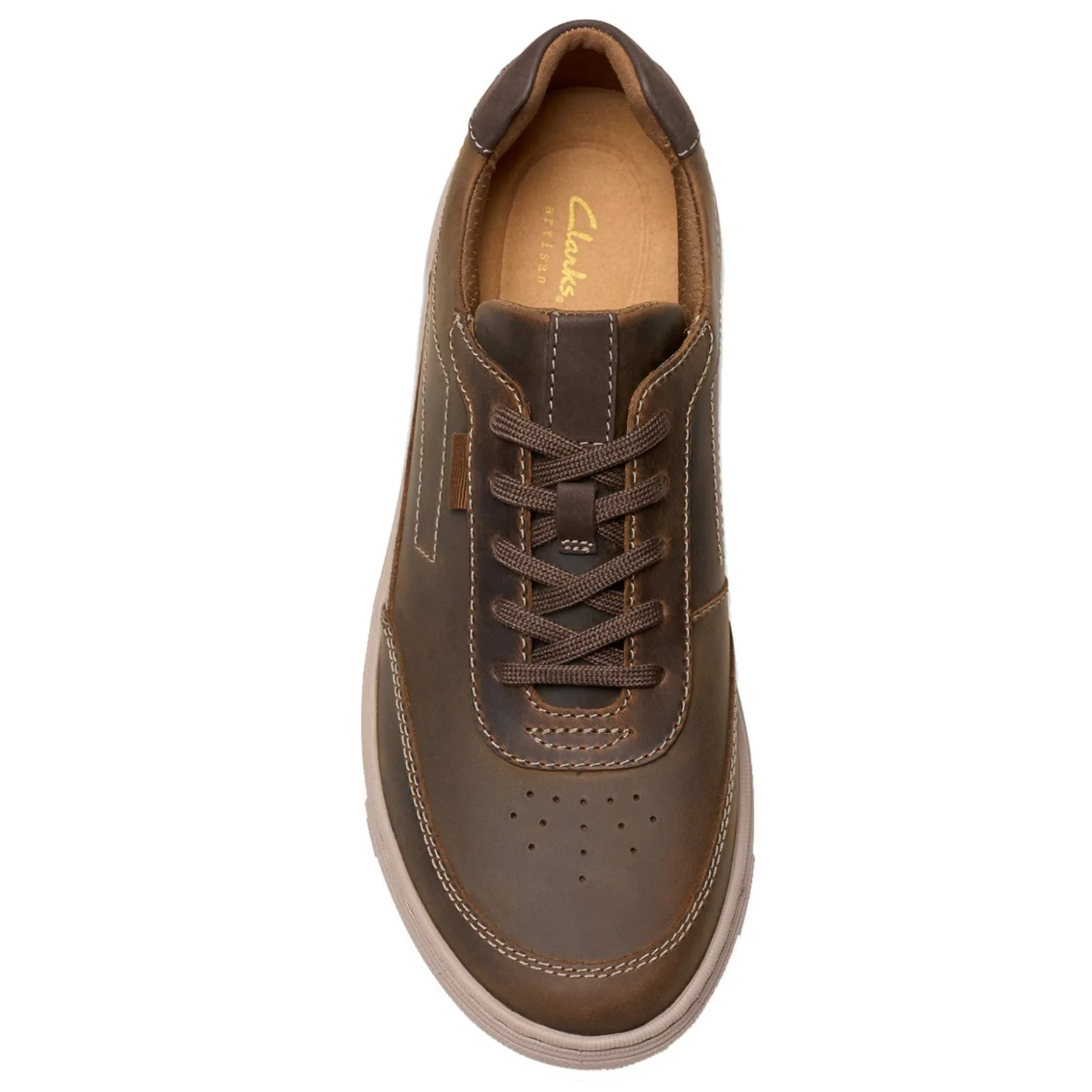 Trail & Hiking*Clarks Men's , Mapstone Trail Sneaker Beeswax Leather