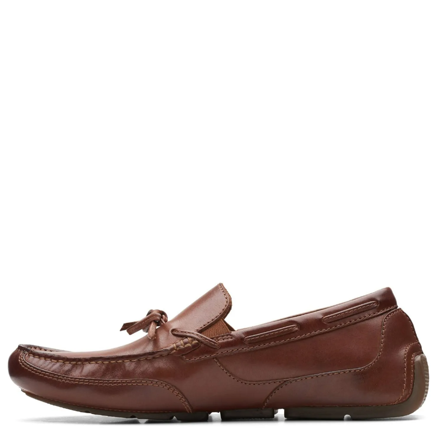 Loafers*Clarks Men's , Markman Lace Loafer Dark Tan