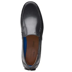 Loafers*Clarks Men's , Markman Plain Loafer Black