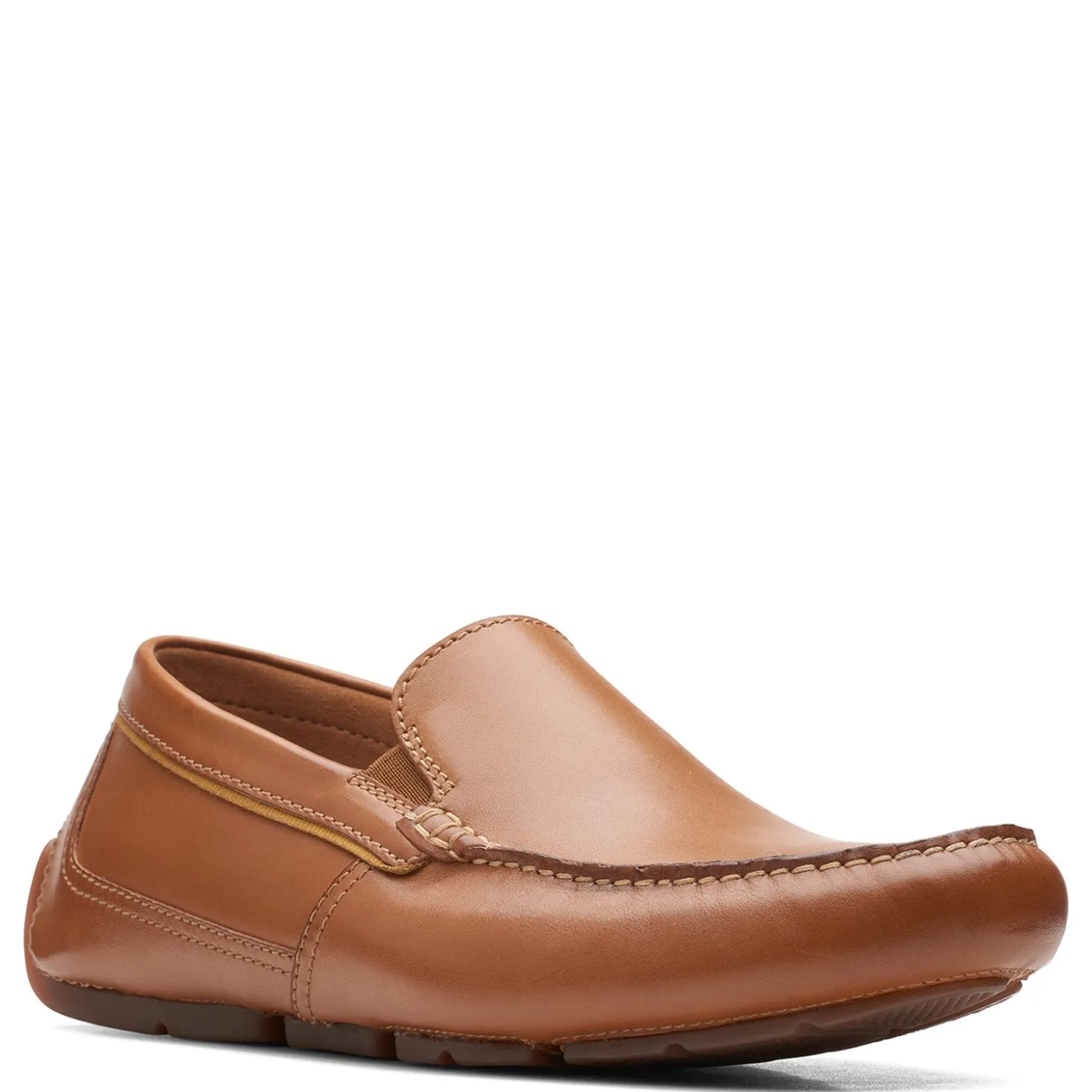 Dress*Clarks Men's , Markman Plain Loafer Tan