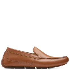 Dress*Clarks Men's , Markman Plain Loafer Tan