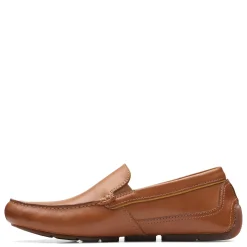Dress*Clarks Men's , Markman Plain Loafer Tan
