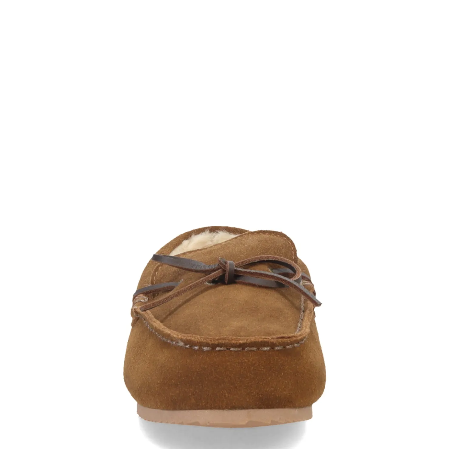 Slippers*Clarks Men's , Moccasin Slipper Brown