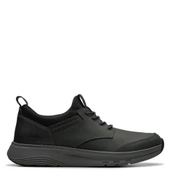 Sneakers & Athletics*Clarks Men's , Motion Trek EZ Sneaker Black Leather