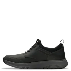 Sneakers & Athletics*Clarks Men's , Motion Trek EZ Sneaker Black Leather