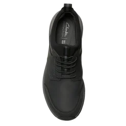 Sneakers & Athletics*Clarks Men's , Motion Trek EZ Sneaker Black Leather