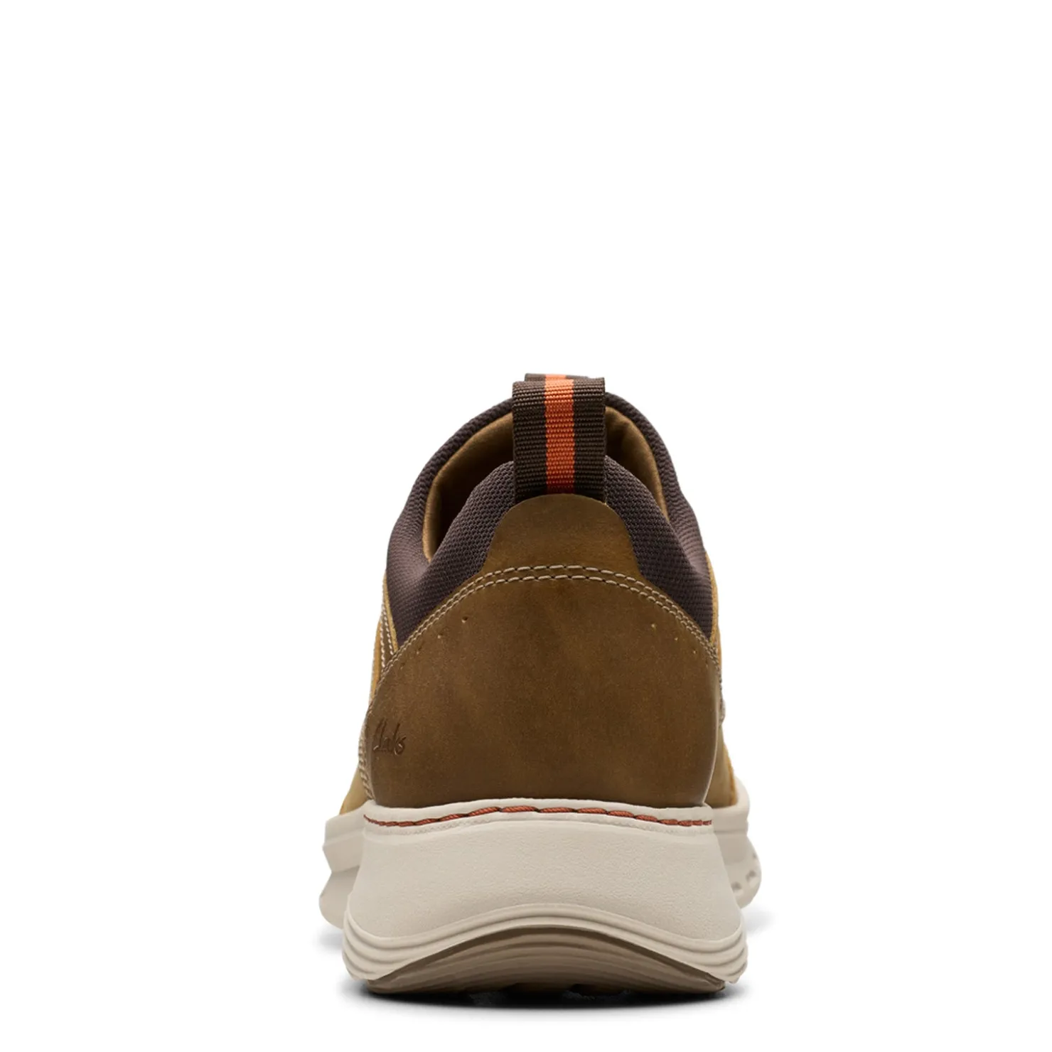 Sneakers & Athletics*Clarks Men's , Motion Trek EZ Sneaker Dark Tan Leather