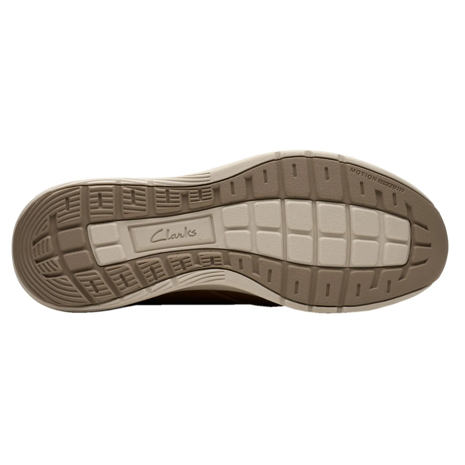Sneakers & Athletics*Clarks Men's , Motion Trek EZ Sneaker Dark Tan Leather