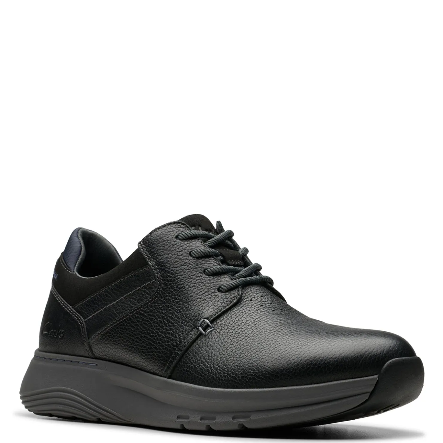 Oxfords*Clarks Men's , Motion Trek PT Slip-On Black Leather