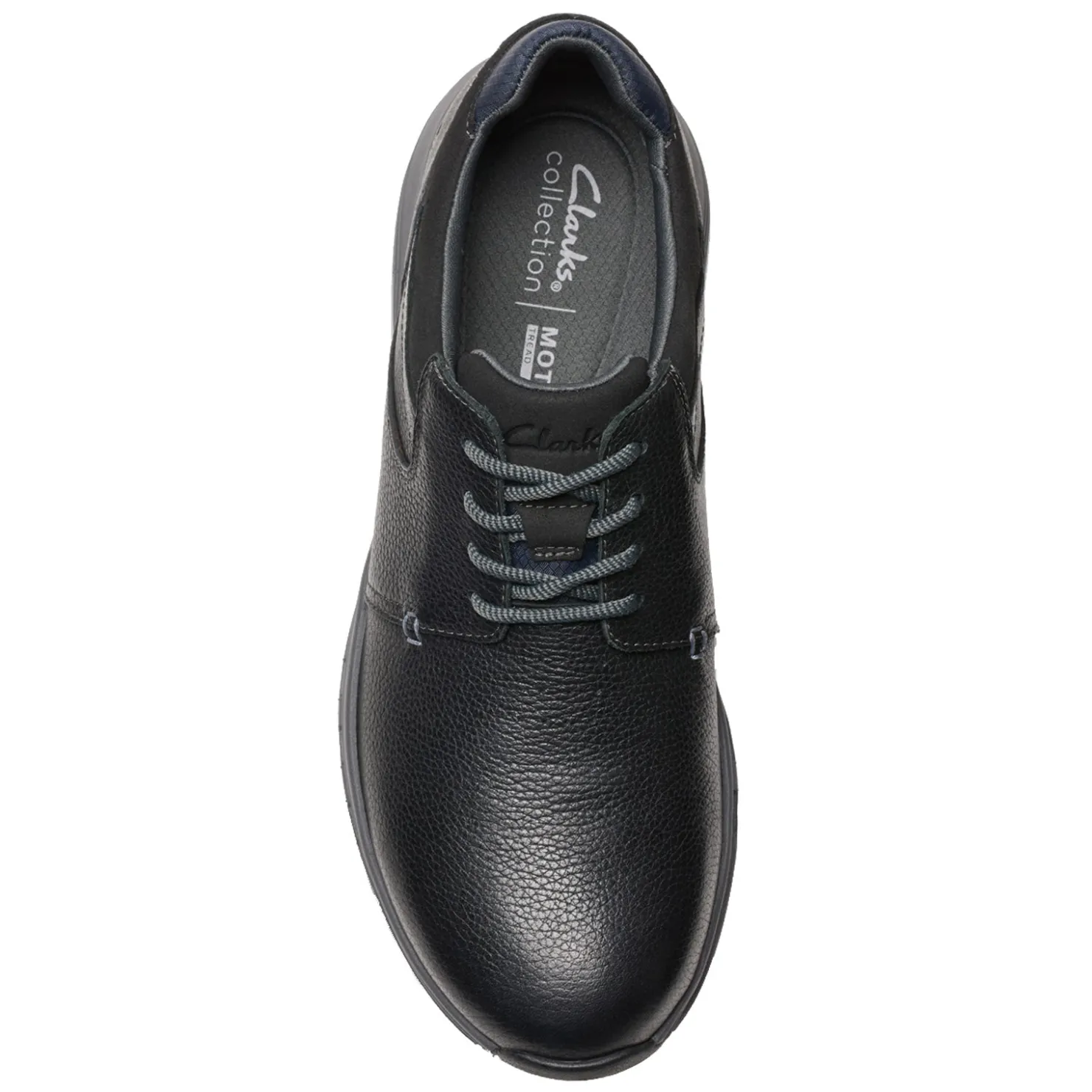 Oxfords*Clarks Men's , Motion Trek PT Slip-On Black Leather