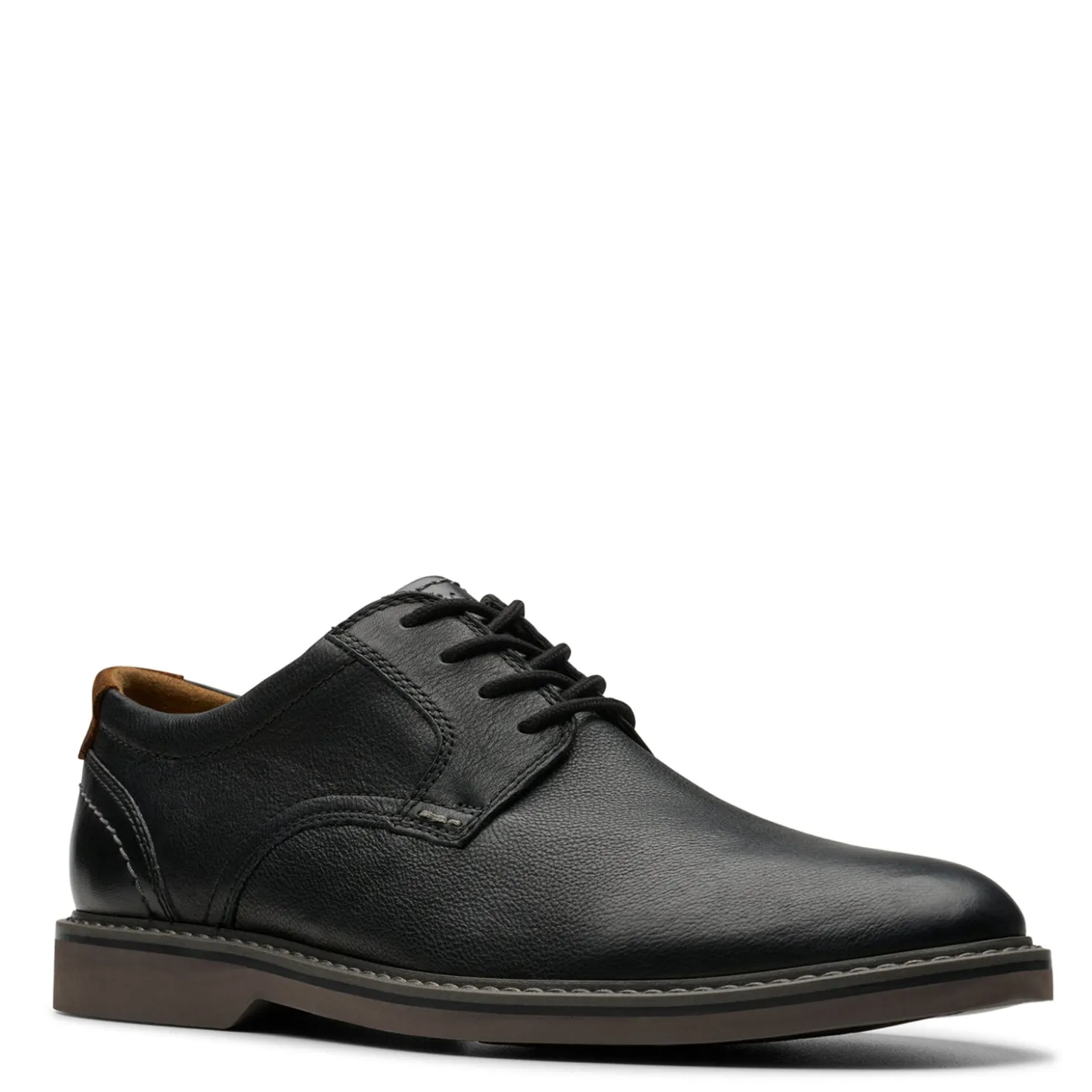 Oxfords*Clarks Men's , Radcliff Low Oxford Black Leather