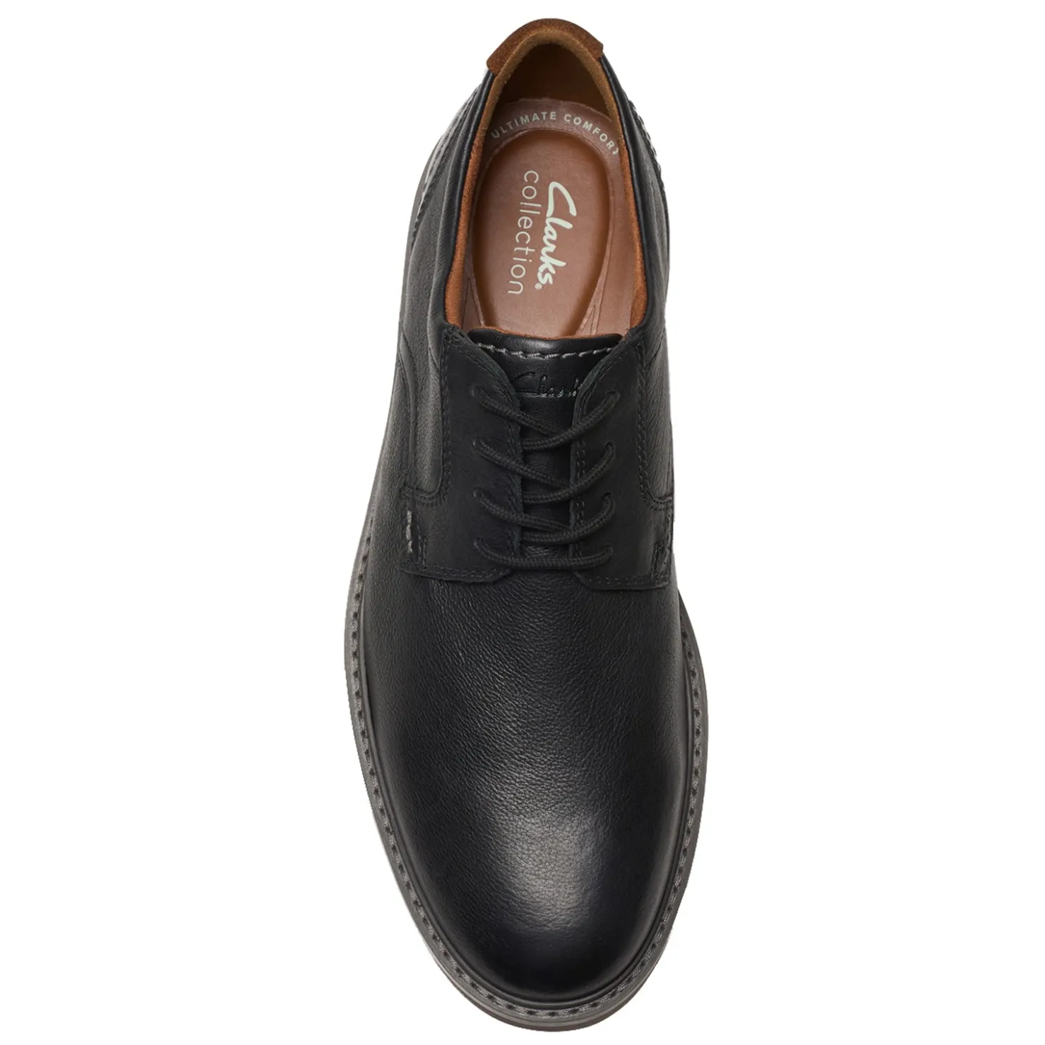 Oxfords*Clarks Men's , Radcliff Low Oxford Black Leather