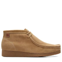 Boots*Clarks Men's , Shacre Chukka Boot Dark Sand