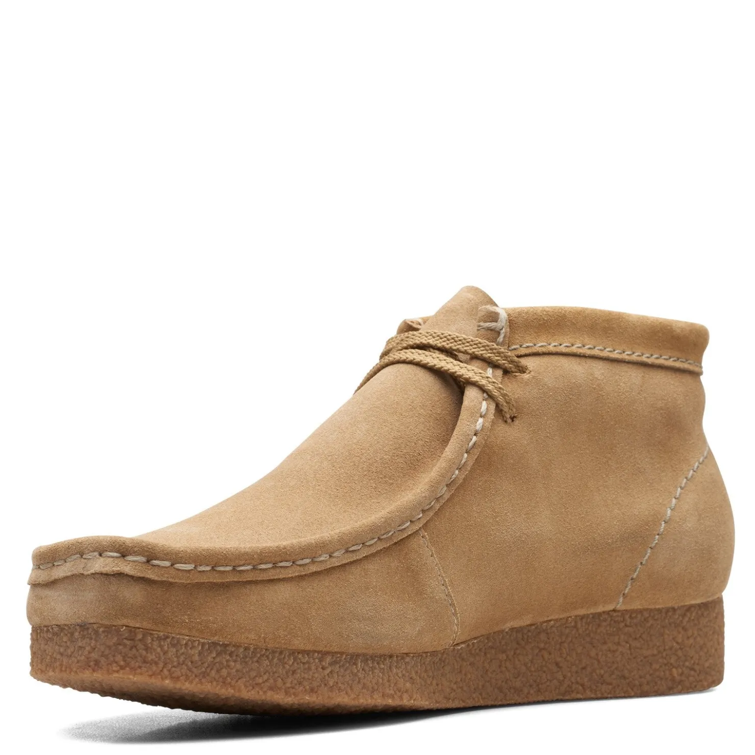 Boots*Clarks Men's , Shacre Chukka Boot Dark Sand