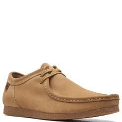 Loafers*Clarks Men's , Shacre II Run Shoe Sand Suede