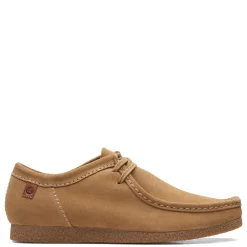 Loafers*Clarks Men's , Shacre II Run Shoe Sand Suede