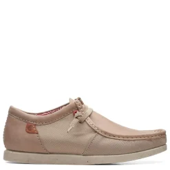 Sneakers & Athletics*Clarks Men's , ShacreLite Moc Beige Fabric