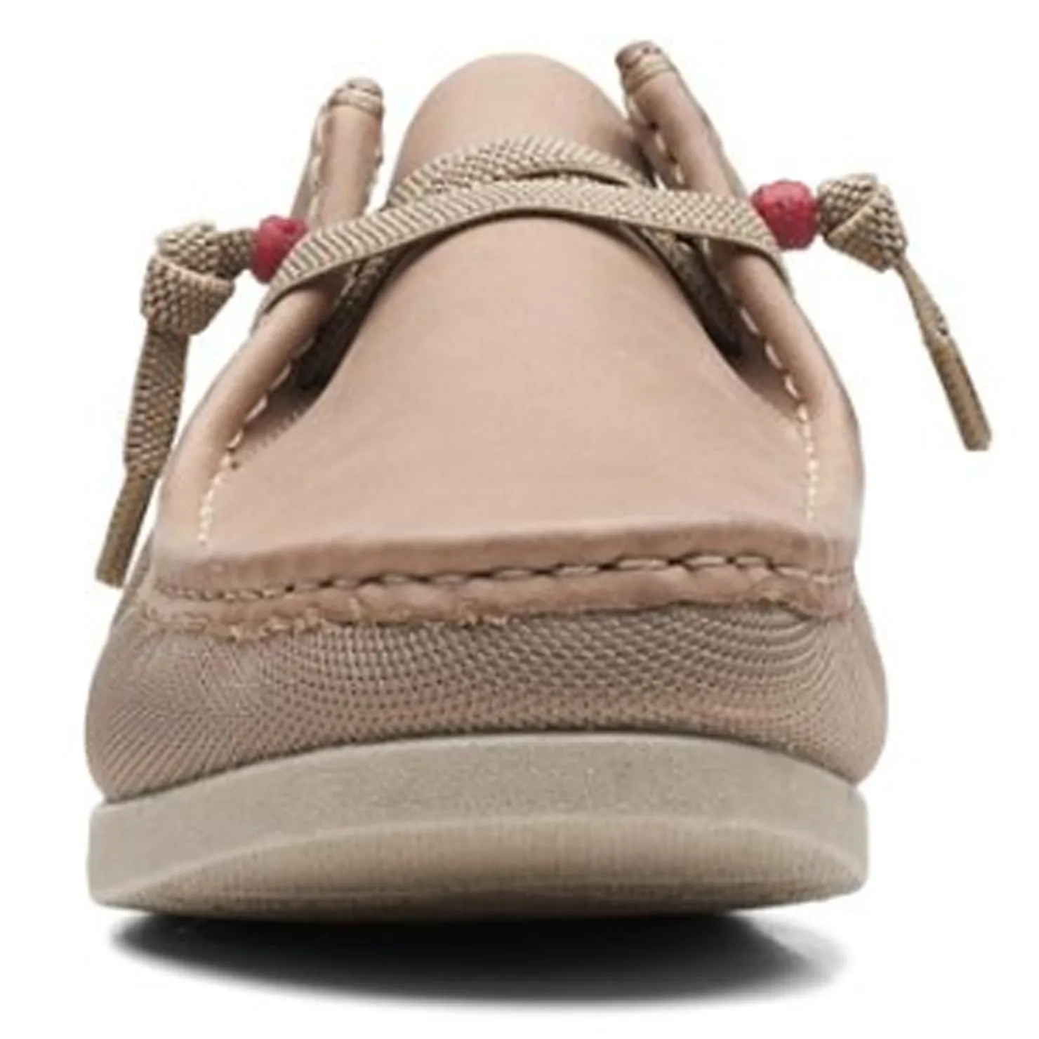 Sneakers & Athletics*Clarks Men's , ShacreLite Moc Beige Fabric