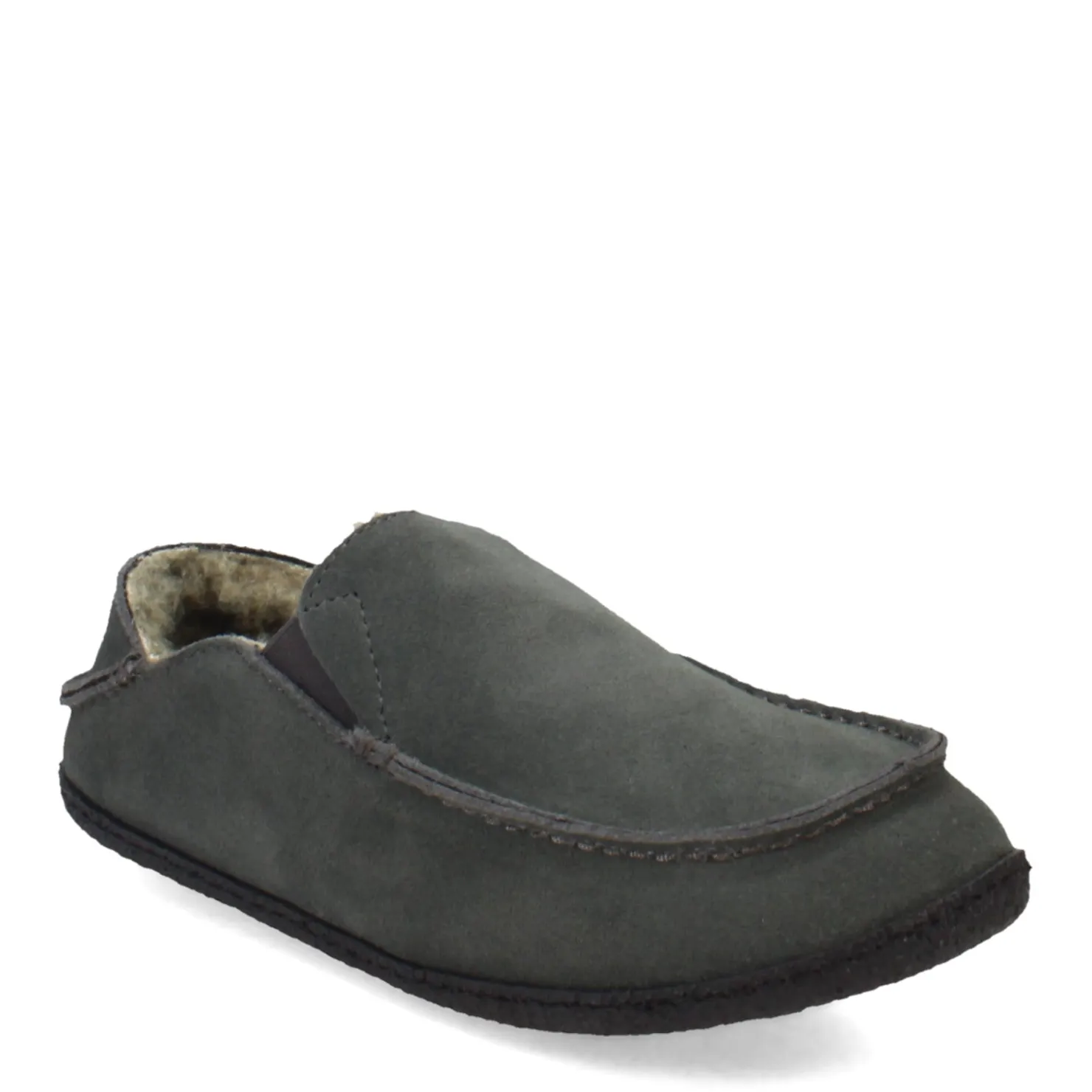 Slip-On Shoes*Clarks Men's , Suede Slipper Grey