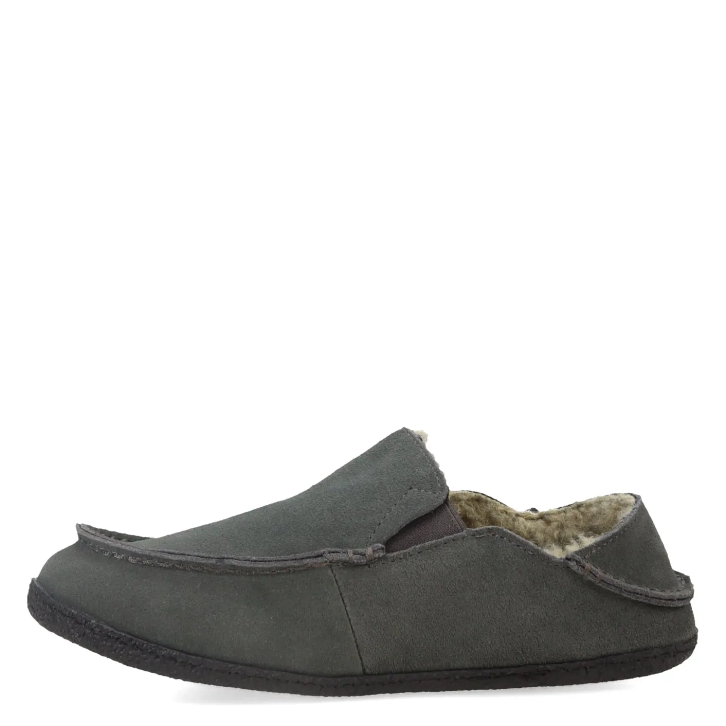 Slip-On Shoes*Clarks Men's , Suede Slipper Grey