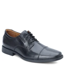 Oxfords*Clarks Men's , Tilden Cap Oxford Black