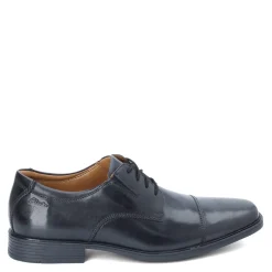 Oxfords*Clarks Men's , Tilden Cap Oxford Black