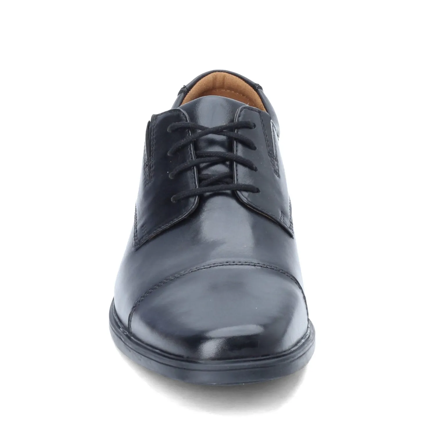 Oxfords*Clarks Men's , Tilden Cap Oxford Black