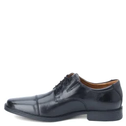Oxfords*Clarks Men's , Tilden Cap Oxford Black