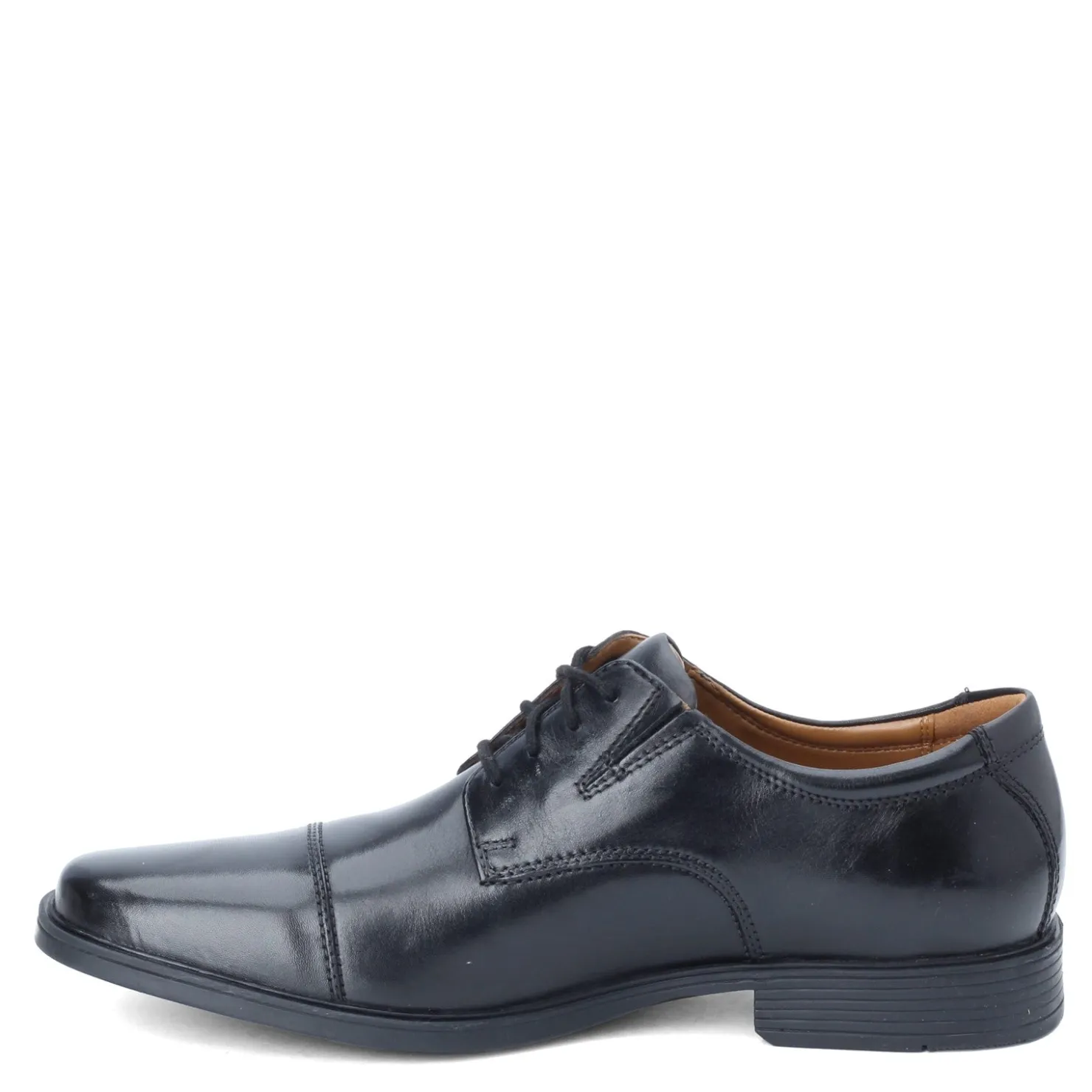 Oxfords*Clarks Men's , Tilden Cap Oxford Black