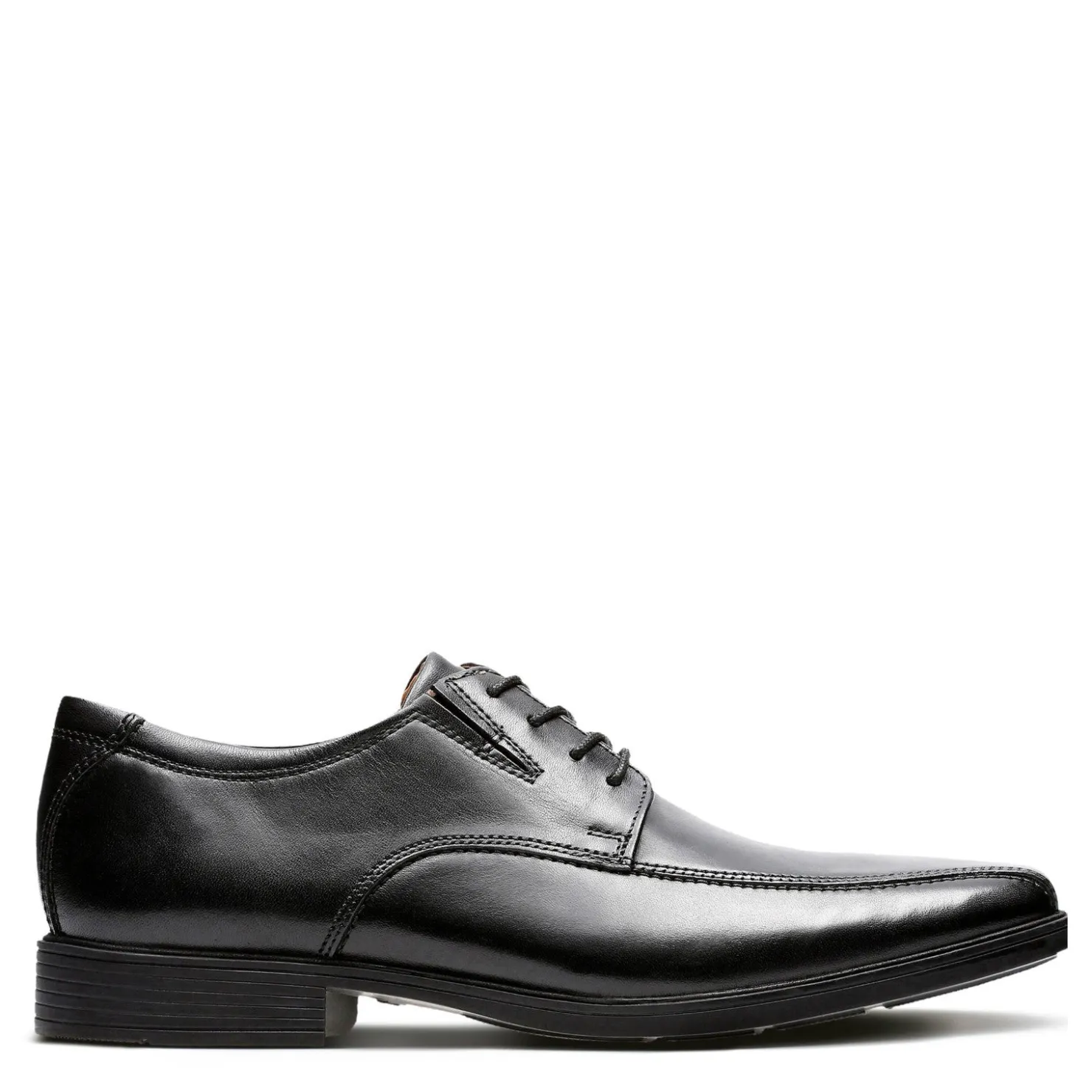 Dress*Clarks Men's , Tilden Walk Oxford Black Leather