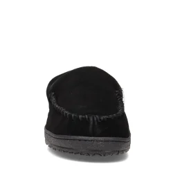 Slippers*Green Market Services Co Inc Men's Clarks, Venetian Moc Slipper Black