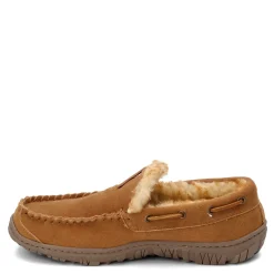 Loafers*Clarks Men's , Venetian Moccasin Slipper Cinnamon