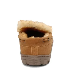 Loafers*Clarks Men's , Venetian Moccasin Slipper Cinnamon