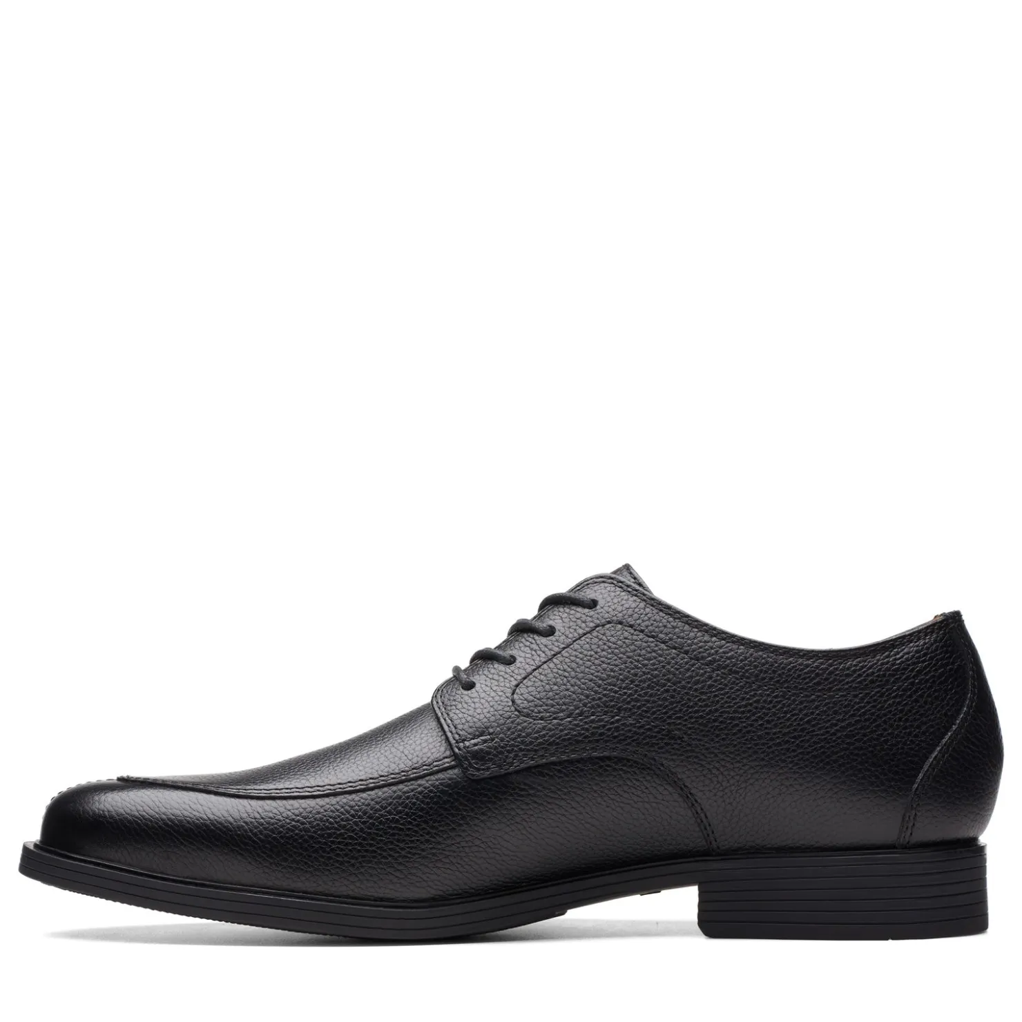 Dress*Clarks Men's , Whiddon Apron Oxford Black Tumbled