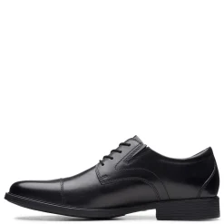 Dress*Clarks Men's , Whiddon Cap Toe Oxford Black