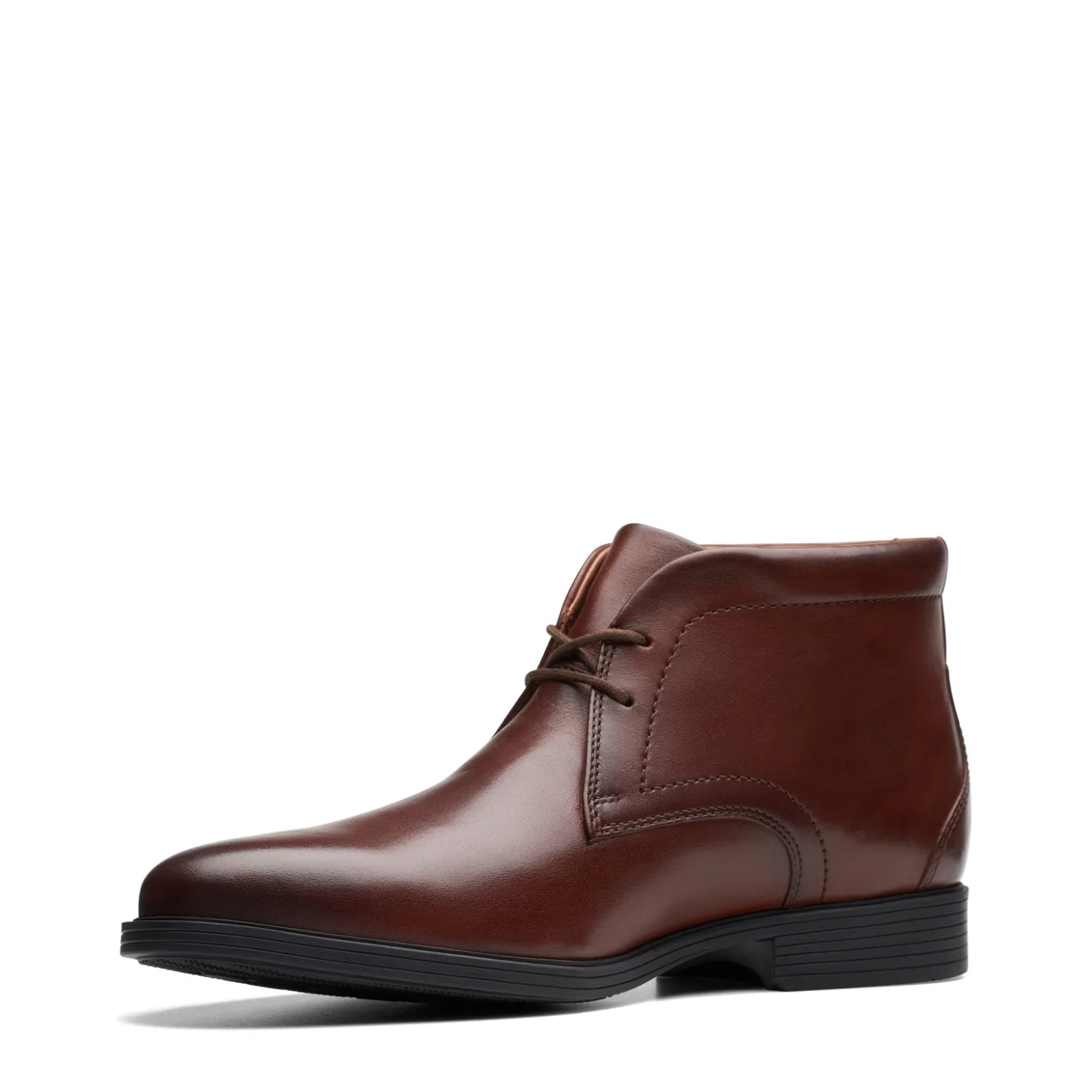 Boots*Clarks Men's , Whiddon Mid Water-Resistant Boot Mahogany